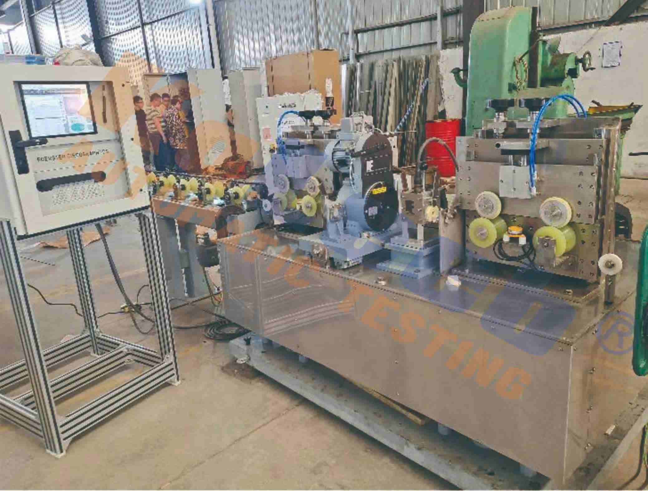 超聲渦流探傷一體機 管棒材內(nèi)部表面近表面缺陷檢測