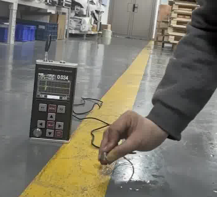 地坪漆厚度測量